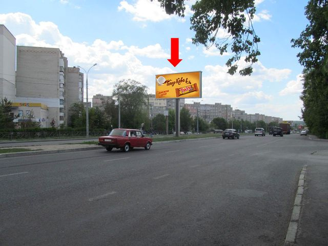 Щит 6x3, Барское шоссе / Ващука ул. (бывш. Квятека ул.), возле супермаркета "METRO", из центра Щит 6x3, Барское шоссе / Ващука ул. (бывш. Квятека ул.), возле супермаркета "METRO", из центра