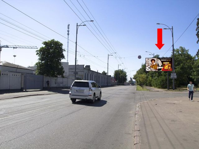 Щит 6x3,  Святошинская ул., 20, в сторону ул. Жмеринской