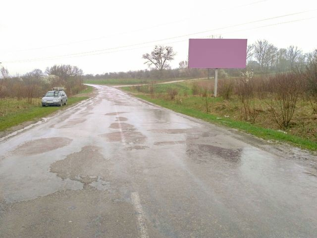 Щит 6x3,  выезд из города, в сторону Мушкатовки