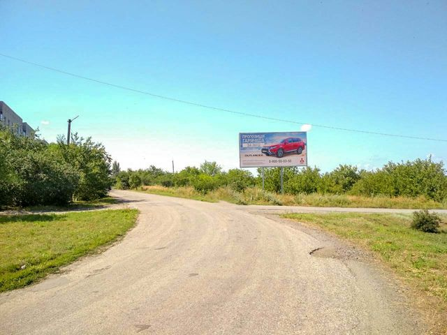Щит 6x3,  пгт Мелиоративное, въезд из Знаменовки