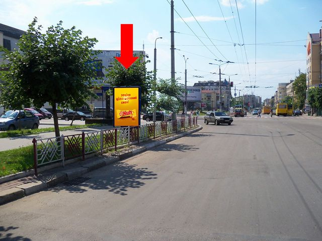Сітілайт 1.2x1.8,  Бандеры ул. / Независимости ул.