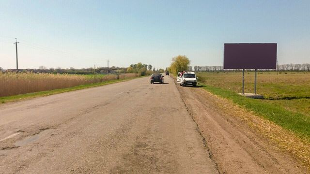 Щит 6x3,  пгт Кривое Озеро, выезд на Первомайск