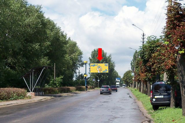 Щит 6x3,  Сквирское шоссе -  ул. Воеводина, на светофоре