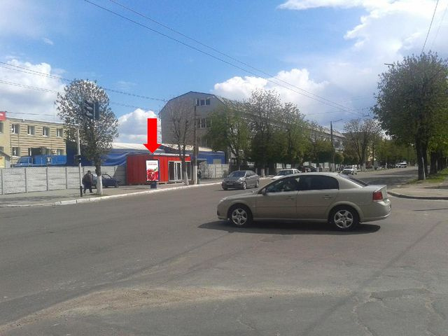 Сітілайт 1.2x1.8,  Витрука ул., 9В, возле супермаркетов "Олди","Эльдорадо" и "Фуршет"