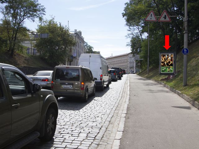 Скролл 1.2x1.8,  Владимирский спуск, 100 м от Европейской пл., в сторону Европейская пл.