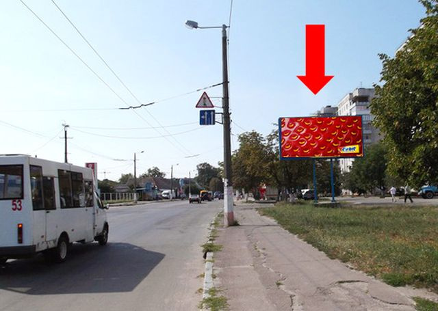 Щит 6x3,  Покровская ул. (бывш. ул. Щорса) ул., 151, возле супермаркета "Квара"