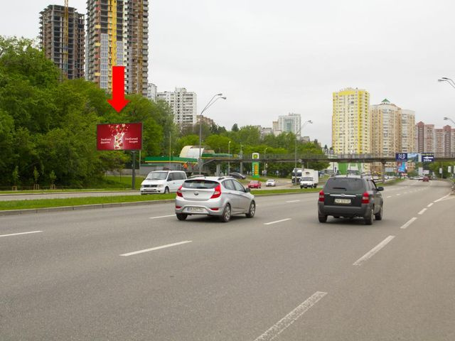 Щит 6x3, Саперно-Слободская ул., возле АЗС WOG, в сторону Демеевской пл. (бывш. Московская пл.) Щит 6x3, Саперно-Слободская ул., возле АЗС WOG, в сторону Демеевской пл. (бывш. Московская пл.)