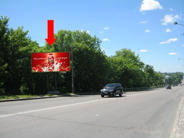 Щит 6x3,  Киевская ул., возле АЗС "ANP", въезд в город