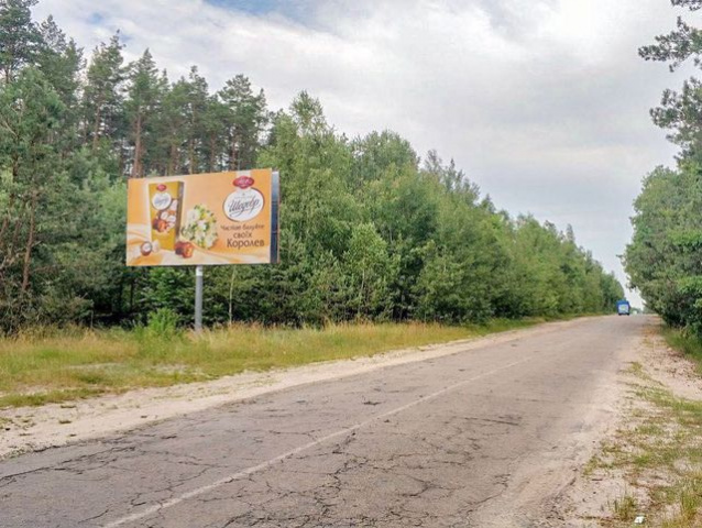Щит 6x3,  пгт Владимирец, со стороны Дубровицы