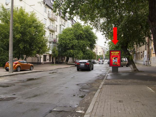 Сітілайт 1.2x1.8,  Туровская ул., 10/36 - ул. Юрковская, в сторону центра