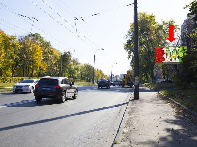 Щит 6x3,  Кирилловская ул.  (бывш. ул. Фрунзе), 111, в сторону ул. Телиги