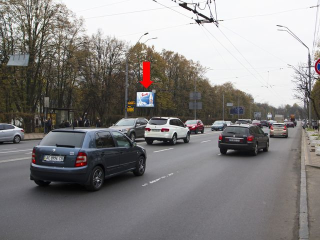 Беклайт 3.14x2.3,  Воздухофлотский пр. 30, напротив, в сторону пл. Севастопольской