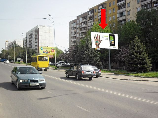 Щит 6x3,  Минайская ул., 15, возле магазина "Сильпо"