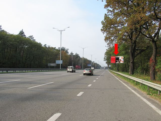 Щит 6x3, Трасса Киев-Борисполь , 300 м. до ул. Бориспольской, в сторону Киева Щит 6x3, Трасса Киев-Борисполь , 300 м. до ул. Бориспольской, в сторону Киева