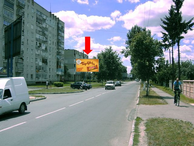 Щит 6x3,  Владимирская ул., 99, возле магазина "Авоська"
