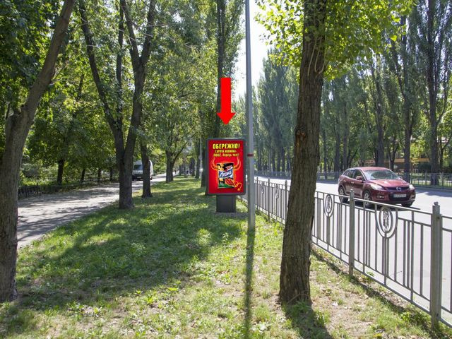 Сітілайт 1.2x1.8, Русановская набережная, 18, возле супремаркета "АТБ", в сторону Русановского бульвара Сітілайт 1.2x1.8, Русановская набережная, 18, возле супремаркета "АТБ", в сторону Русановского бульвара