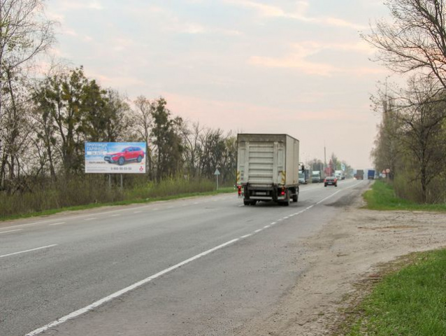 Щит 6x3,  пгт Чутово, выезд в сторону Полтавы