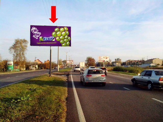 Щит 6x3, Стрыйская ул., 179, разделитель, возле АЗС "WOG", ТРЦ "King Cross", супермаркетов "Ашан", "Фокстрот", "Эпицентр", в центр Щит 6x3, Стрыйская ул., 179, разделитель, возле АЗС "WOG", ТРЦ "King Cross", супермаркетов "Ашан", "Фокстрот", "Эпицентр", в центр