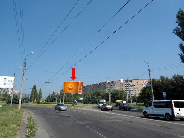 Щит 6x3, 30-летия Победы ул. / Телиги ул. (бывш. Конева ул.), в сторону супермаркета "Эпицентр", разделитель Щит 6x3, 30-летия Победы ул. / Телиги ул. (бывш. Конева ул.), в сторону супермаркета "Эпицентр", разделитель