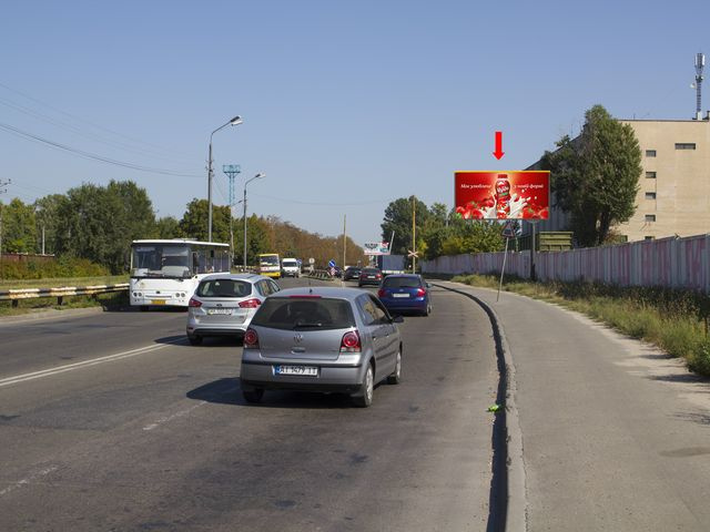 Щит 6x3,  Воздухофлотский пр., 50м до жд переезда, в сторону центра, аэропорта Киев