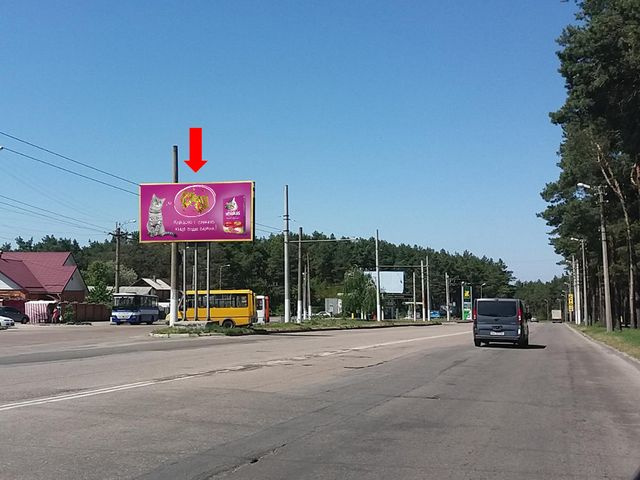 Щит 6x3, Короленко ул. / Осипенко ул., стадион АРЗ, 4-я горбольница, АЗС "Окко", из центра Щит 6x3, Короленко ул. / Осипенко ул., стадион АРЗ, 4-я горбольница, АЗС "Окко", из центра
