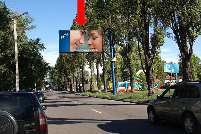 Щит 6x3,  Республиканская ул., 124, из центра