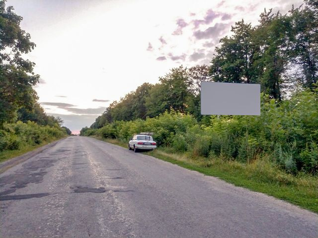 Щит 6x3,  пгт Новая Ушица, выезд в сторону Хмельницкого