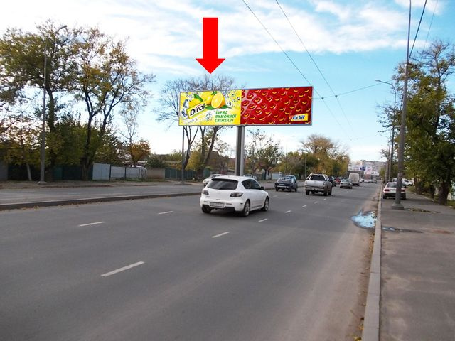 Щит 6x3, Рихтера ул. (бывш. Щорса ул.), 99, разделитель, в сторону аэропорта, левая Щит 6x3, Рихтера ул. (бывш. Щорса ул.), 99, разделитель, в сторону аэропорта, левая