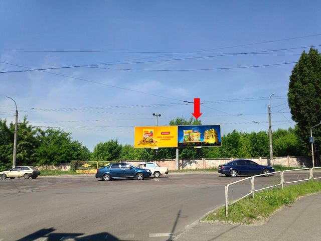 Щит 6x3,  Толстого Л. ул. / ул. Щорса, правый
