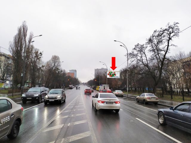 Призма 6x3,  Васильковская ул. 90-А, в сторону ст.м. "Выставочный центр"