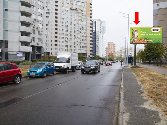 Щит 6x3,  Гмыри ул. 5, в сторону пр. Бажана