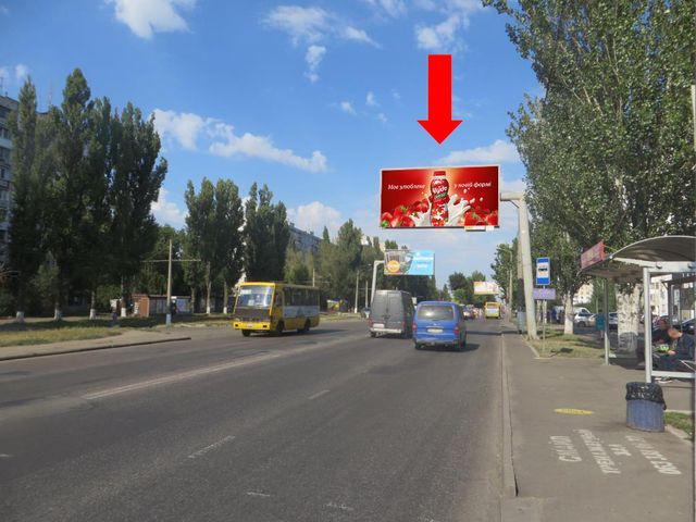 Щит 6x3,  Добровольского пр., 122/1, из центра