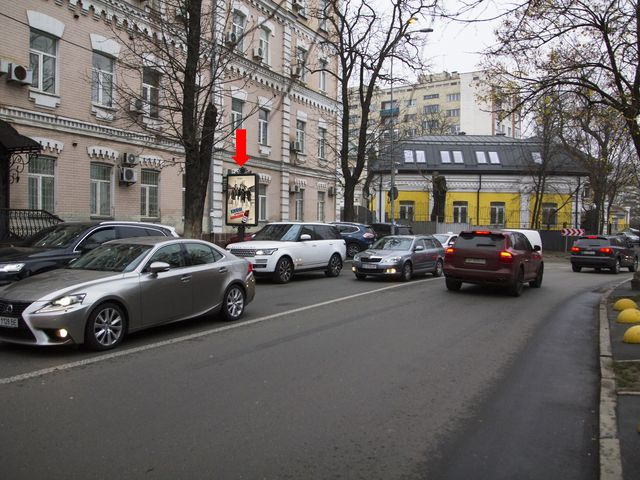 Сітілайт 1.2x1.8,  Кловский спуск 29/3 - Крепостной пер., в сторону ул. Мечникова