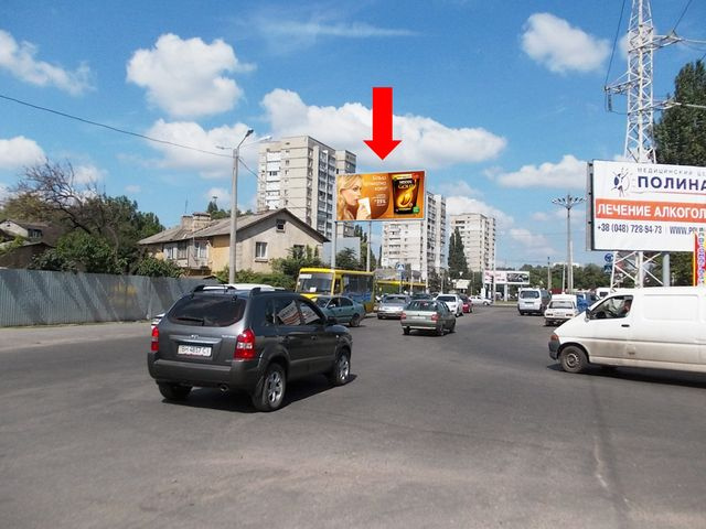 Щит 6x3, Толбухина ул. / Люстдорфская дорога, 27/44, возле супермаркета "Мегадом" Щит 6x3, Толбухина ул. / Люстдорфская дорога, 27/44, возле супермаркета "Мегадом"