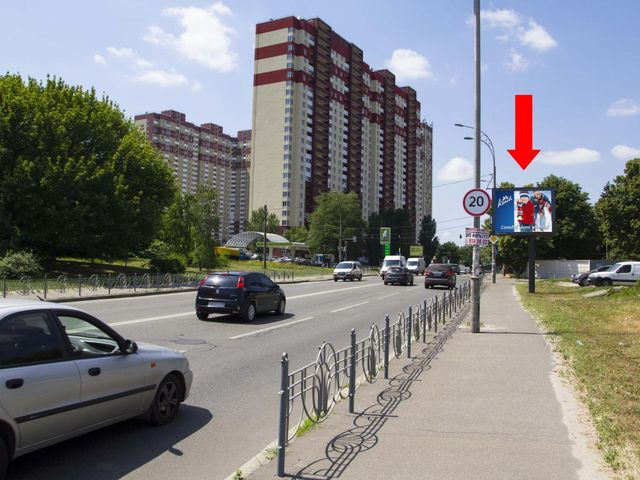 Скролл 3.14x2.3,  Брожко ул. (бывш. Кировоградская ул.), 38, напротив заправки "Окко", в сторону пр. Лобановского (бывш. Краснозвездный пр.)