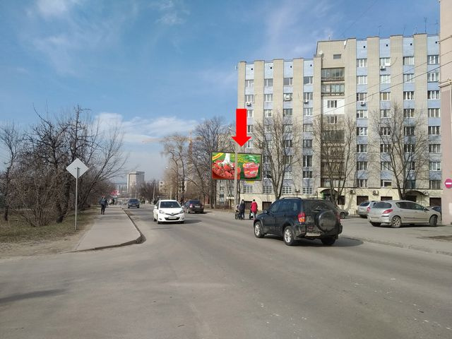 Щит 6x3,  Стуса ул. 21 - ул. Сахалинская, в сторону ул. Ак. Павлова