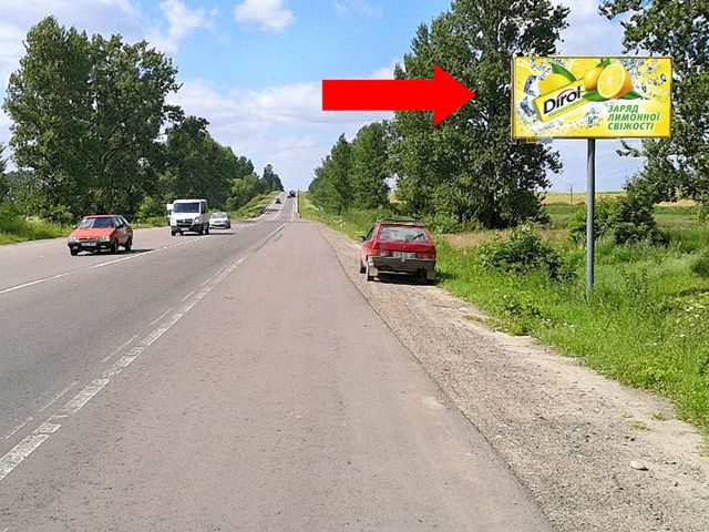 Щит 6x3,  Трасса Львов-Рава-Русская, 7150, в сторону Равы-Русской