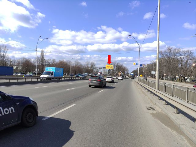 Цифрова панель 6x3,  Кольцевая дорога - ул. Теремковская, ТРЦ "Республика парк", разделитель, Одесская пл., в сторону пр. Победы, (ролик 10 сек, 1 выход/1,5 минуты)