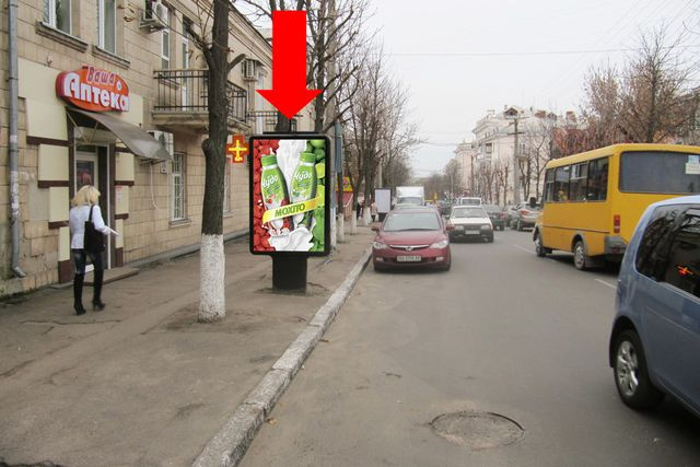 Сітілайт 1.2x1.8,  Шевченко ул., 40
