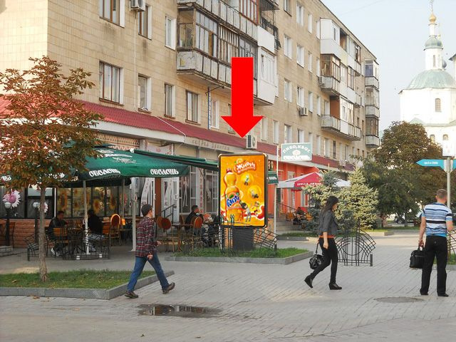 Сітілайт 1.2x1.8,  Воскресенская ул. (бывш. Фрунзе ул.) / 9-го Мая пер.