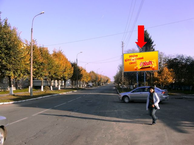 Щит 6x3,  Независимости ул., 23, возле ресторана "Хортица"