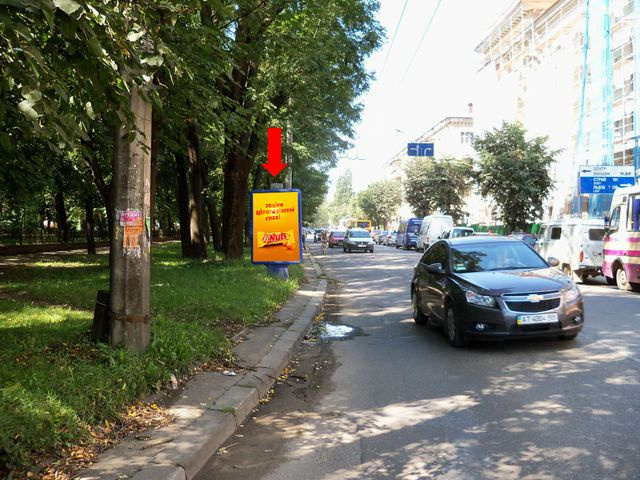 Сітілайт 1.2x1.8,  Василианок ул., 64, напротив