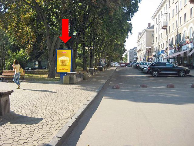 Сітілайт 1.2x1.8,  Шевченко бул., возле кафе "Пырижкова"