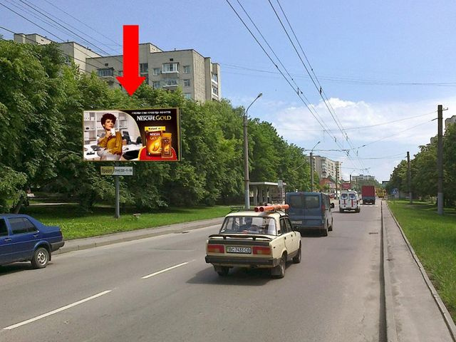 Щит 6x3,  Мазепы ул., 19, супермаркет "Вопак"