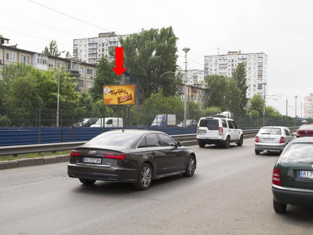 Щит 6x3,  Курбаса пр., 5, в сторону Кольцевой дороги