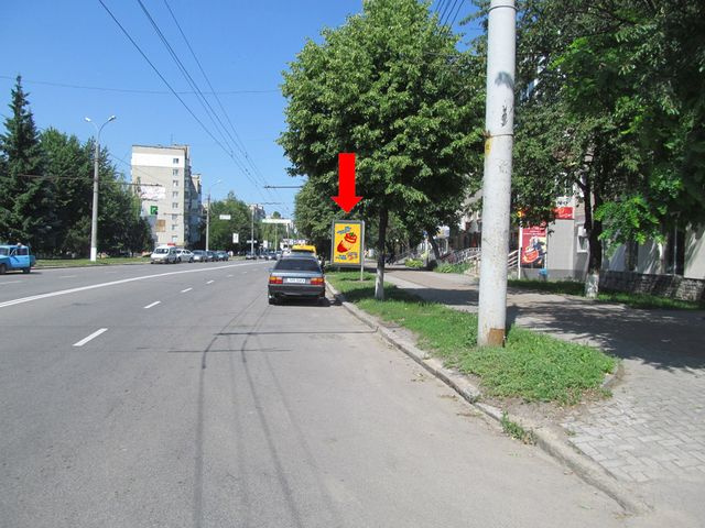 Сітілайт 1.2x1.8,  Келецкая ул., 78, в сторону Юности пр.