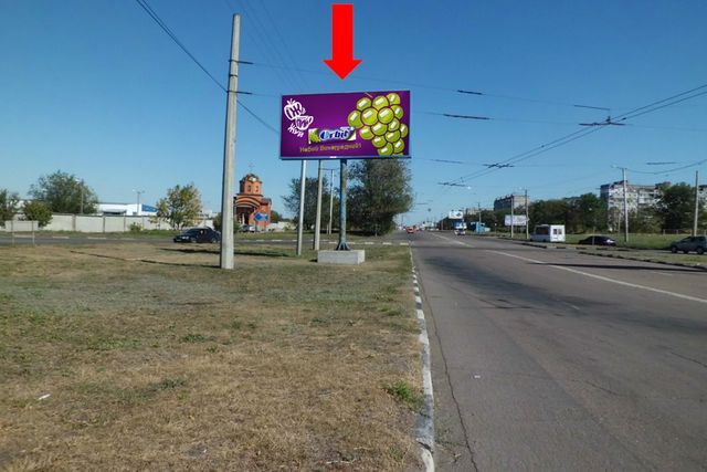 Щит 6x3,  Тельнова ул. (бывш. Правды пр.) / Мурманская ул., в центр, возле АЗС "Укрнафта", "Shell"