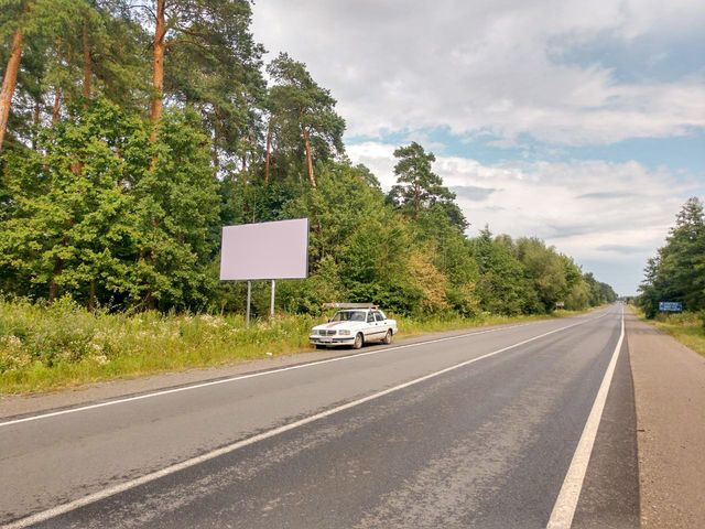 Щит 6x3,  Пяскорского ул., выезд из города