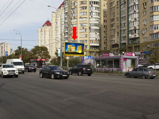 Призма 6x3,  Героев Сталинграда пр., 22, в сторону Тимошенко ул.