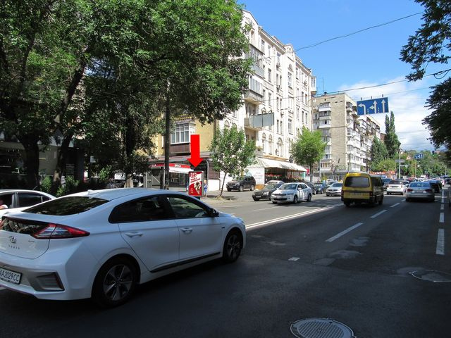 Сітілайт 1.2x1.8,  Толстого ул. 22, в сторону ул. Саксаганского